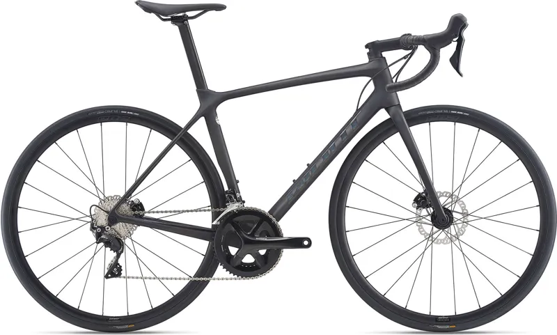 2021 Giant TCR Advanced 2 Disc Pro Compact Road Bike in Black