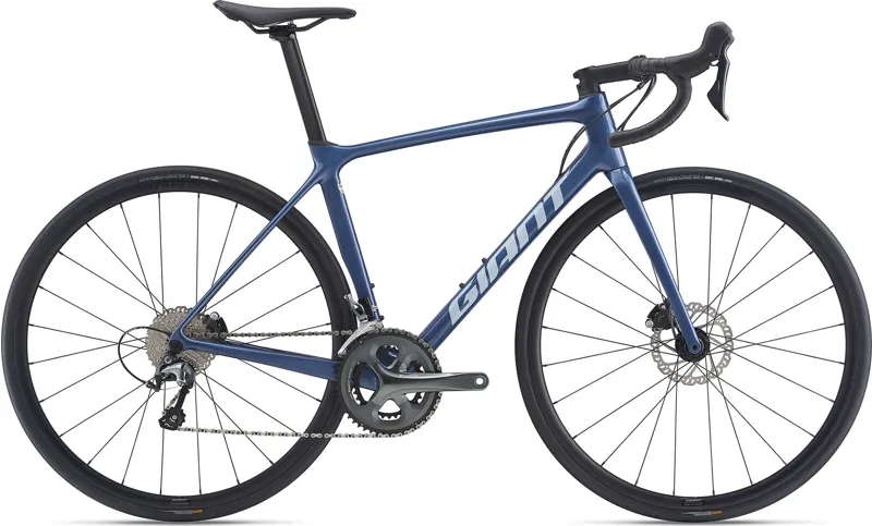 2021 Giant TCR Advanced Disc Road Bike in Blue