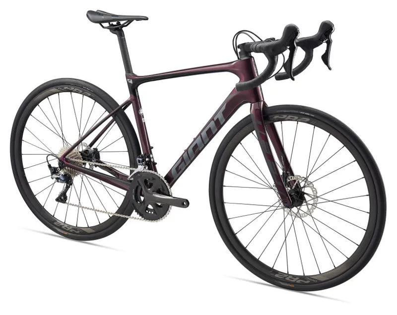 2020 Giant Defy Advanced 1 Carbon Road Bike in Purple-5