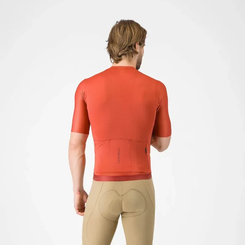Castelli Espresso 2 Jersey in Paprika-2