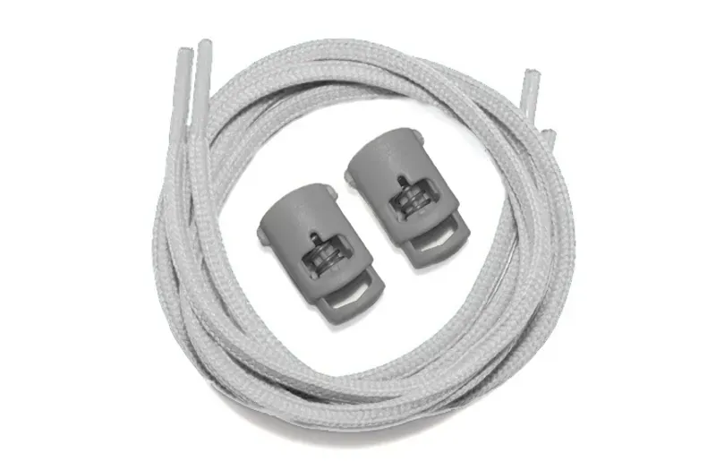 Crankbrothers Coloured Speedlaces in Silver