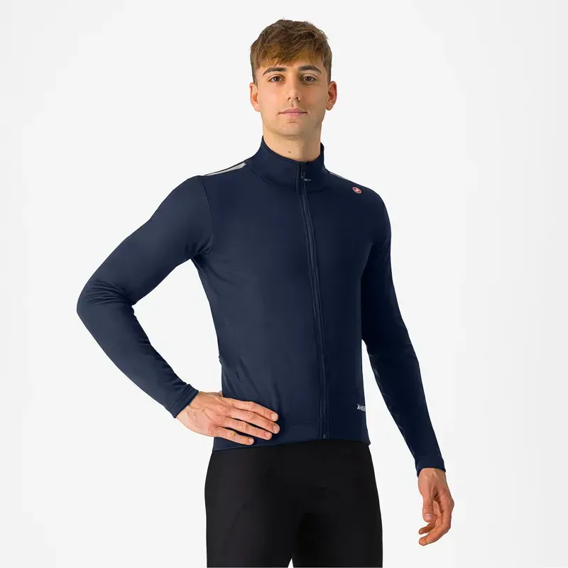 Castelli Espresso Air Men's Jacket In Belgian Blue