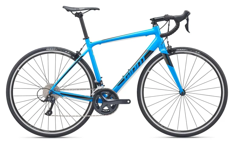 【2025年製 新品】 Road Mens 1 Contend Giant 2019 Bike Blue in 自転車本体