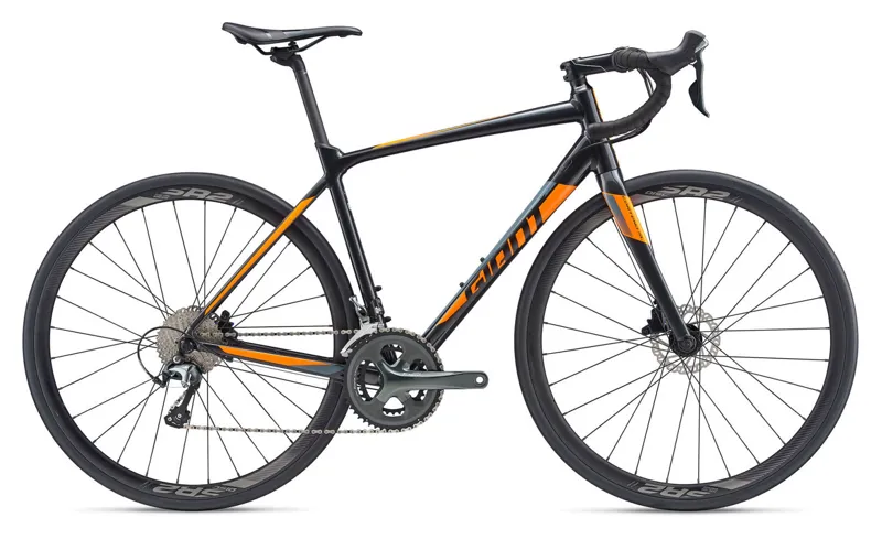2019 Giant Contend SL 2 Disc Mens Road Bike in Black