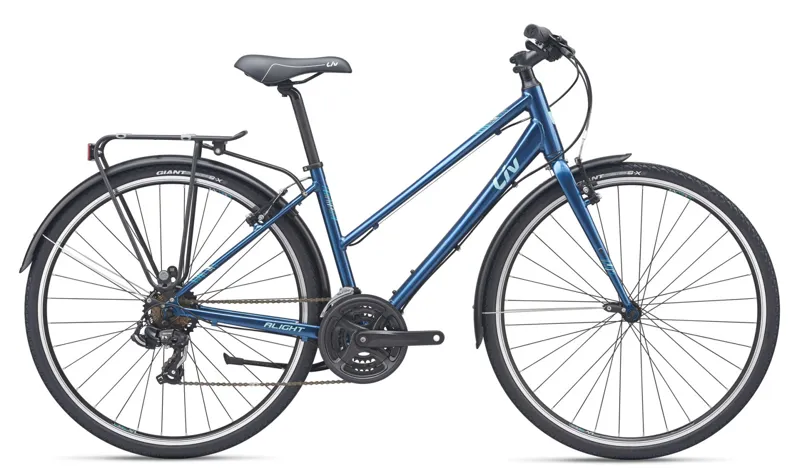 2019 Liv Alight City Womens Hybrid Bike in Blue