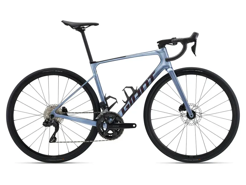 Giant Defy Advanced 1 Road Bike In Gloss Frost Silver