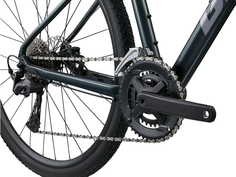 Giant Roam 2 Gravel Bike in Asphalt Green-2