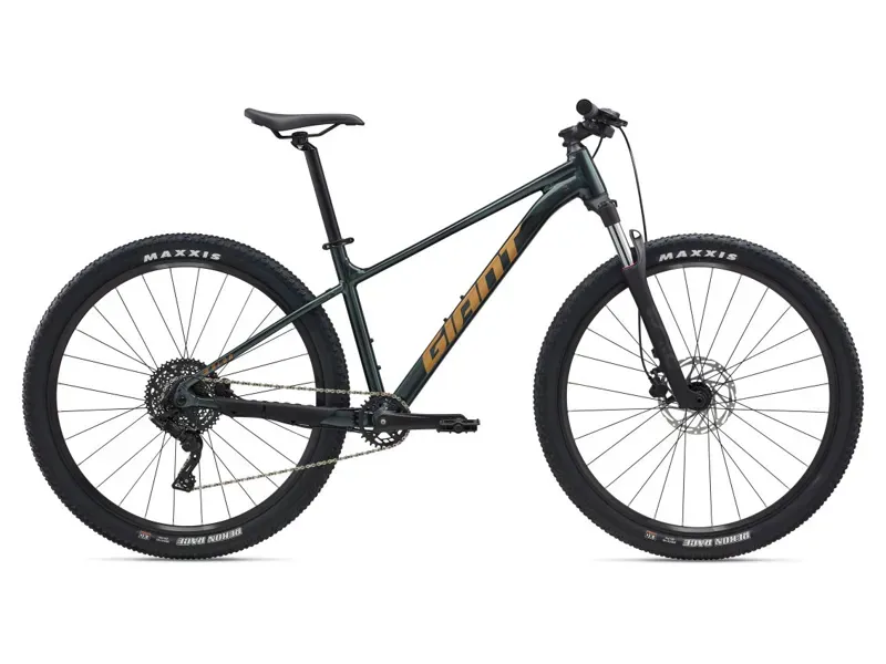 Giant Talon 2 29 Mountain Bike In Asphalt Green