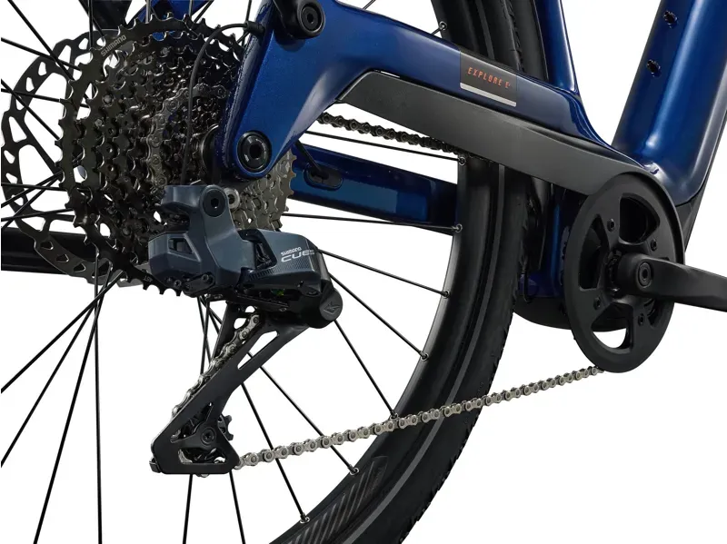 Giant Explore E+ 1 Double Diamond eHybrid Bike in Metallic Navy-6