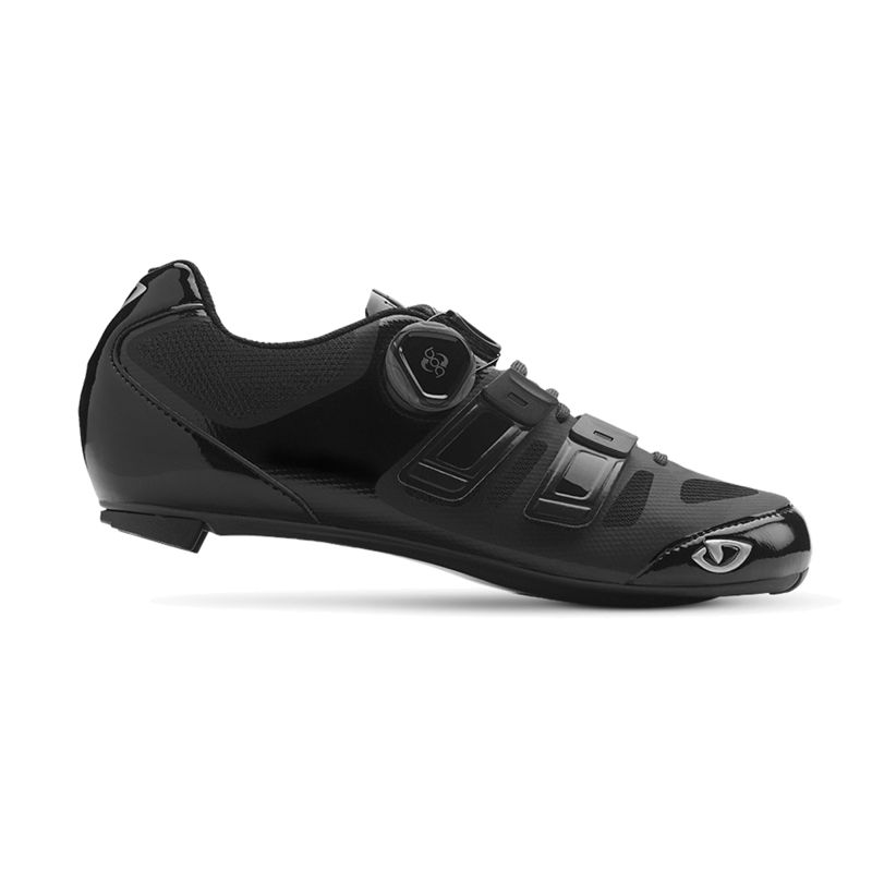 GIRO RAES TECHLACE WOMENS Road Shoe, Black-1