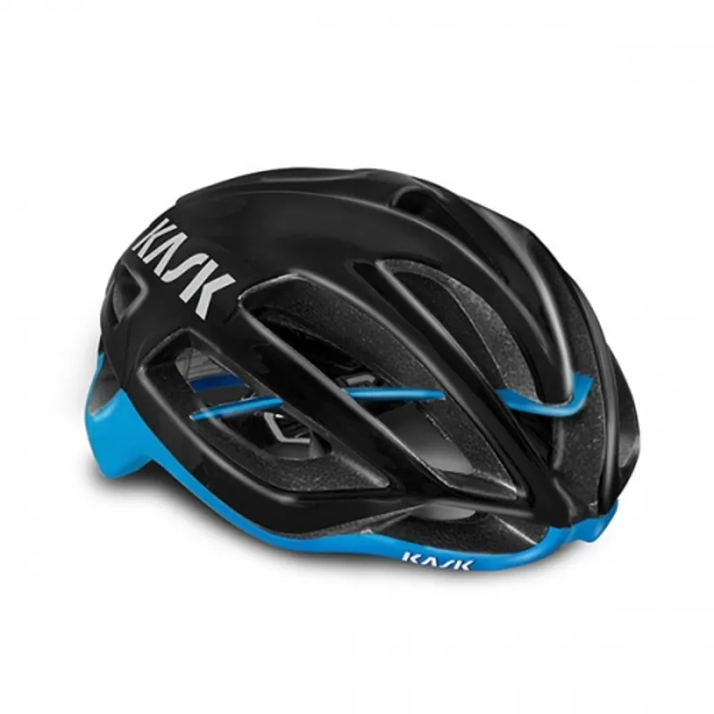 KASK PROTONE HELMET. Medium, BLACK/BLUE