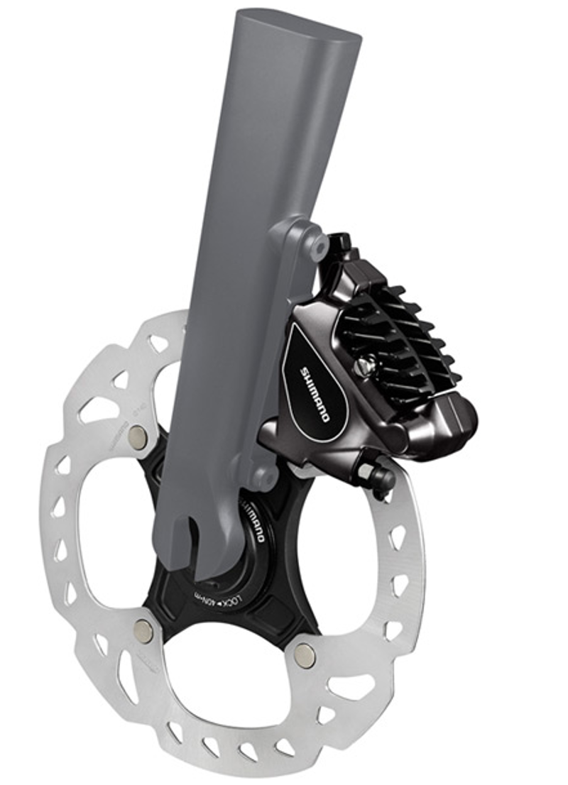 SHIMANO BR-RS805 road flat mount type hyd disc brake calliper, front