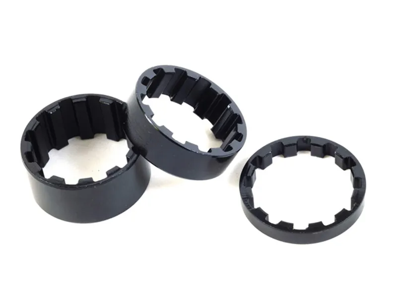 M:Part Headset Spacers, 1-1 / 8 inch x 10mm, Black