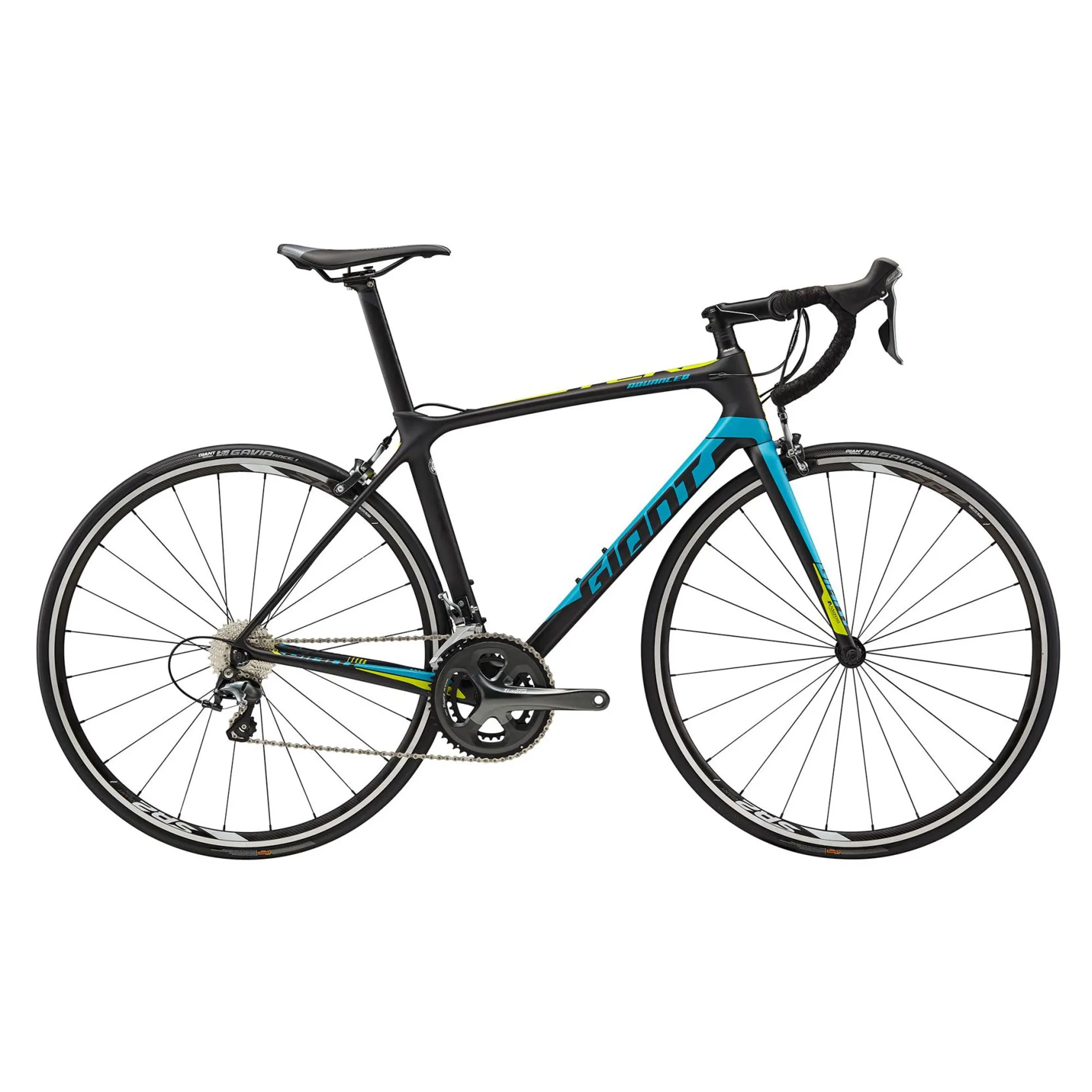 2018 Giant TCR Advanced Road Bike in Black - Main Image