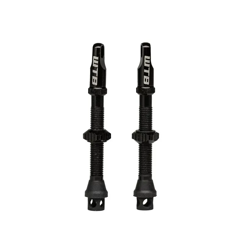 WTB Max-Flow 44mm Tubeless Presta Valve Pair in Black