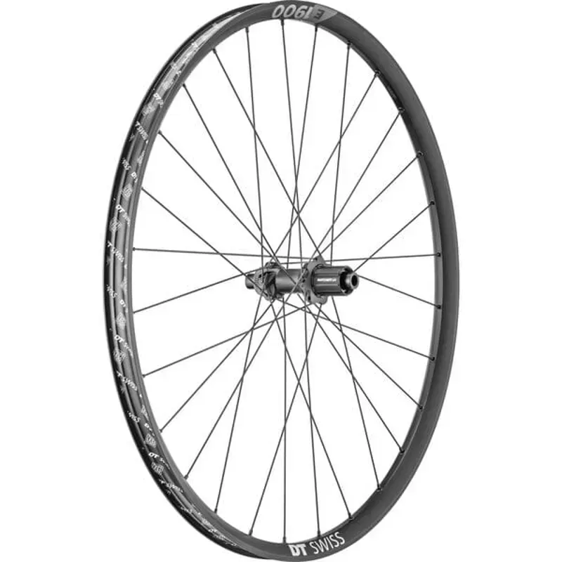 DT Swoss E1900R 27.5in BOOST Shimano Rear Wheels in Black